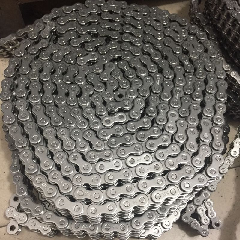 10A/50 304 Stainless Steel Conveyor Chain Pitch 15.875mm For Agricultural Machinery